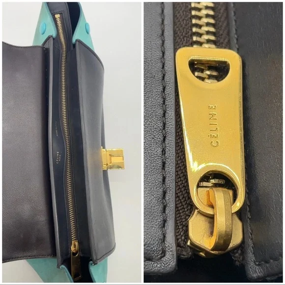 Celine Tricolor Trapeze Bag - Picture 16 of 16